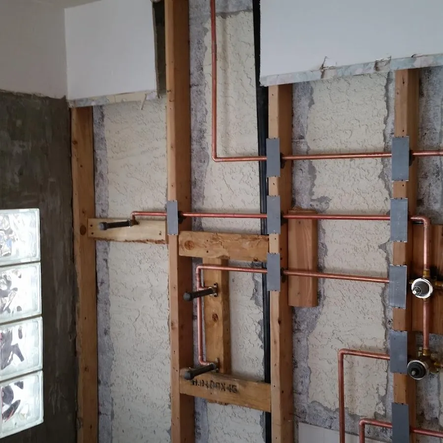 Copper pipe installation for Burst Pipe Repair in Des Moines
